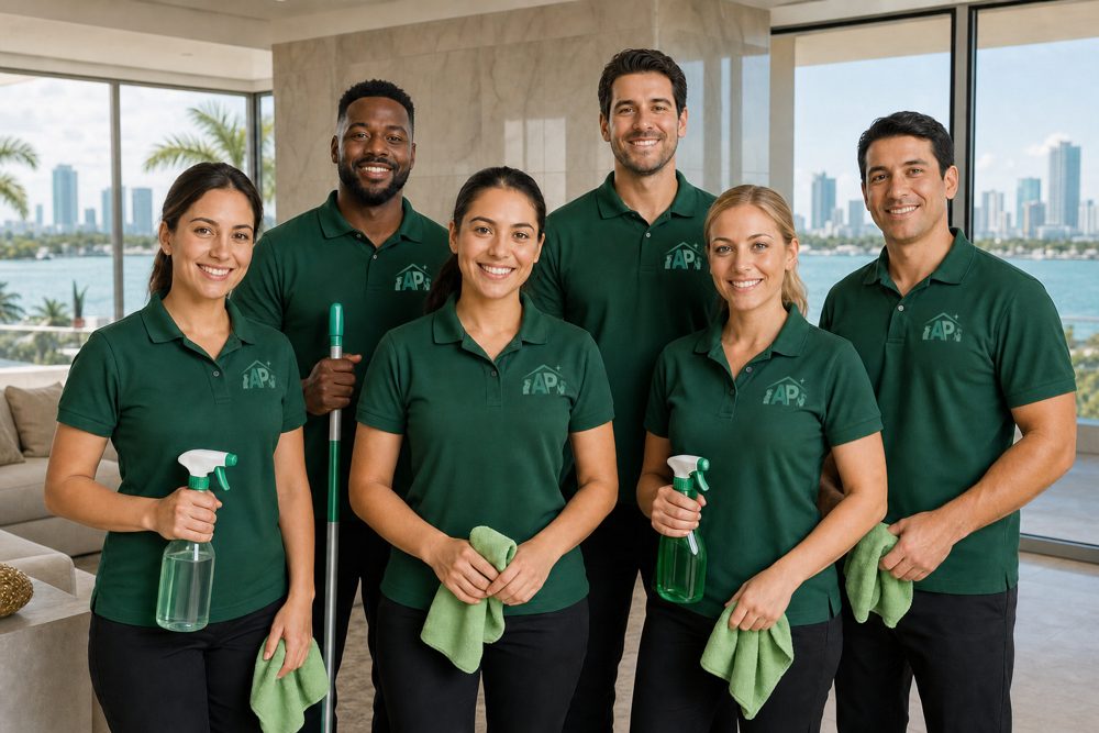 AP Housekeepers maid service team of six in Miami